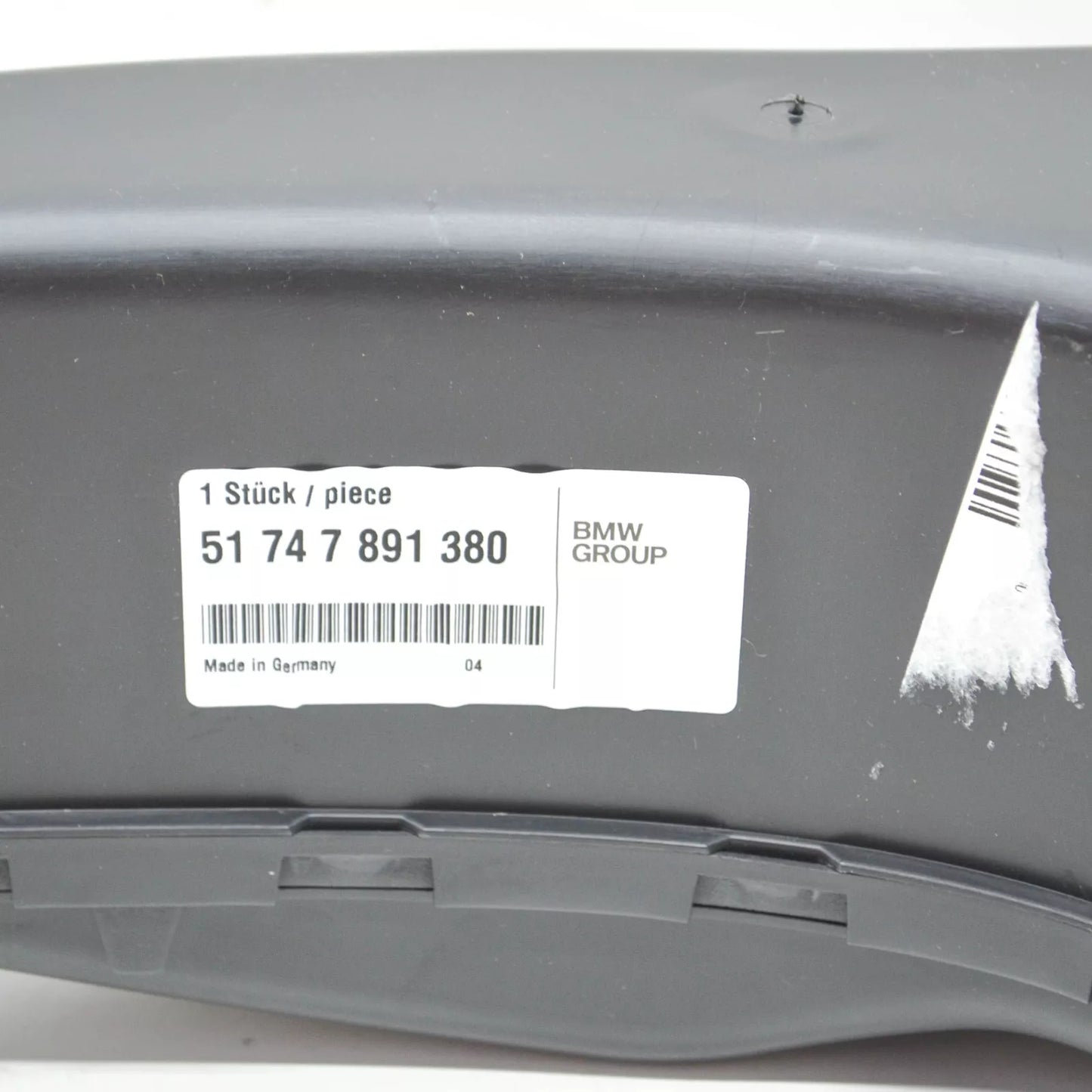 NEW BMW 3 E90 FRONT RIGHT BRAKE COOLING AIR DUCT 51747891380 7891380 ORIGINAL