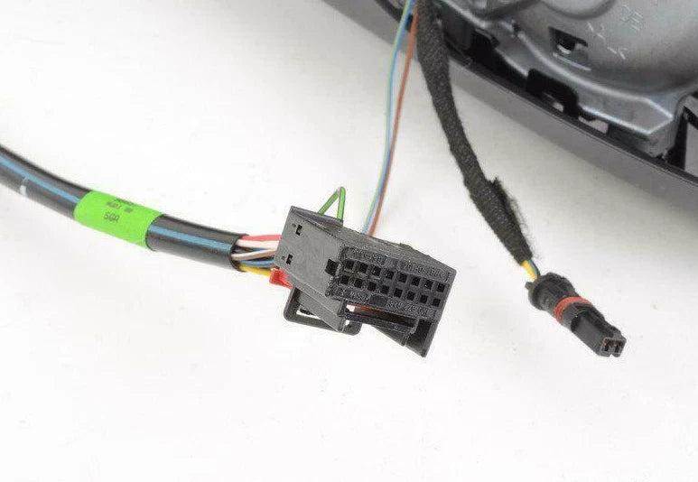 NEW AUDI A4 B8 FRONT LEFT DOOR MIRROR ASSEMBLY LHD 8K1857409AK01C ORIGINAL