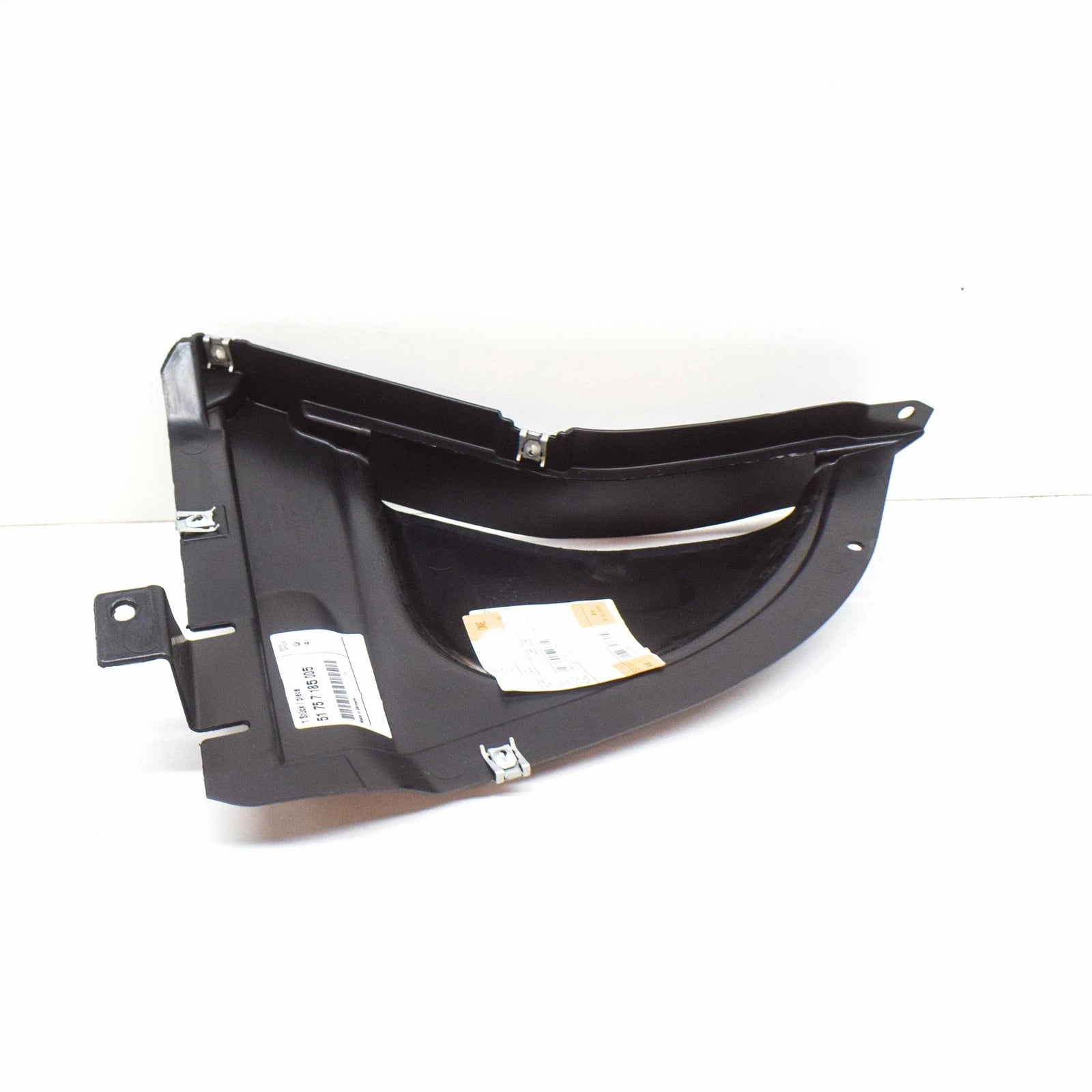 NEW BMW 7 F01 FRONT LEFT BOTTOM FENDER LINER EXTENSION 51757185005 ORIGINAL