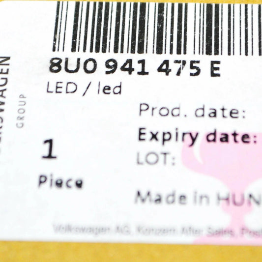 NEW AUDI Q3 8U FRONT HEADLIGHT LAMP LED UNIT 8U0941475E ORIGINAL