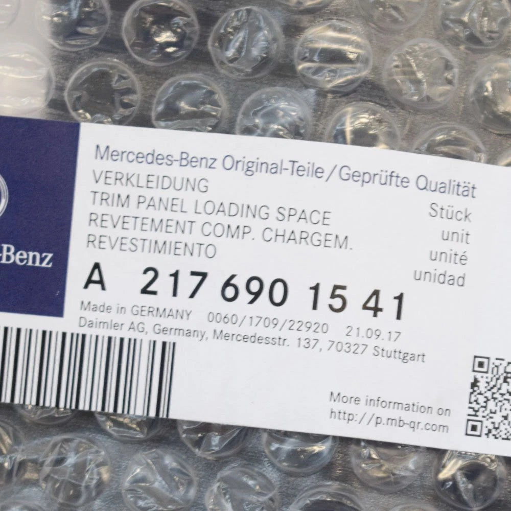 NEW MERCEDES-BENZ S-CLASS COUPE C217 REAR LEFT TRIM A2176901541 ORIGINAL