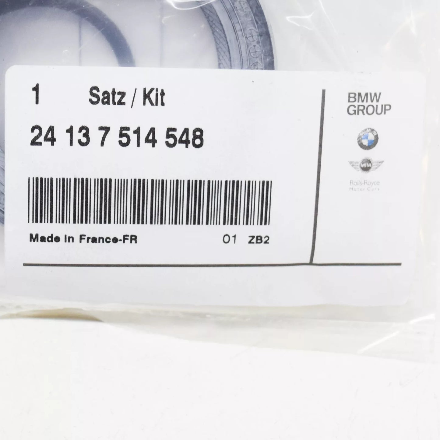 NEW BMW 5 E39 TRANSMISSION OUTPUT SHAFT SEAL REPAIR KIT 24137514548 ORIGINAL