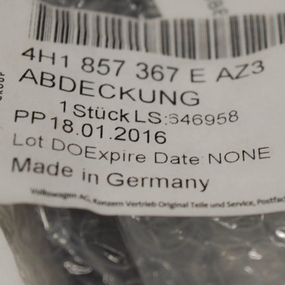 NEW AUDI A8 D4 FRONT AIR VENT COVER TRIM LHD 4H1857367EAZ3 ORIGINAL