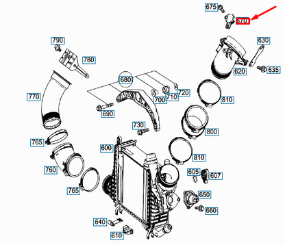 NEW MERCEDES-BENZ CLS C257 PRESSURE GAUGE CONVERTER SENSOR A0091538628 ORIGINAL