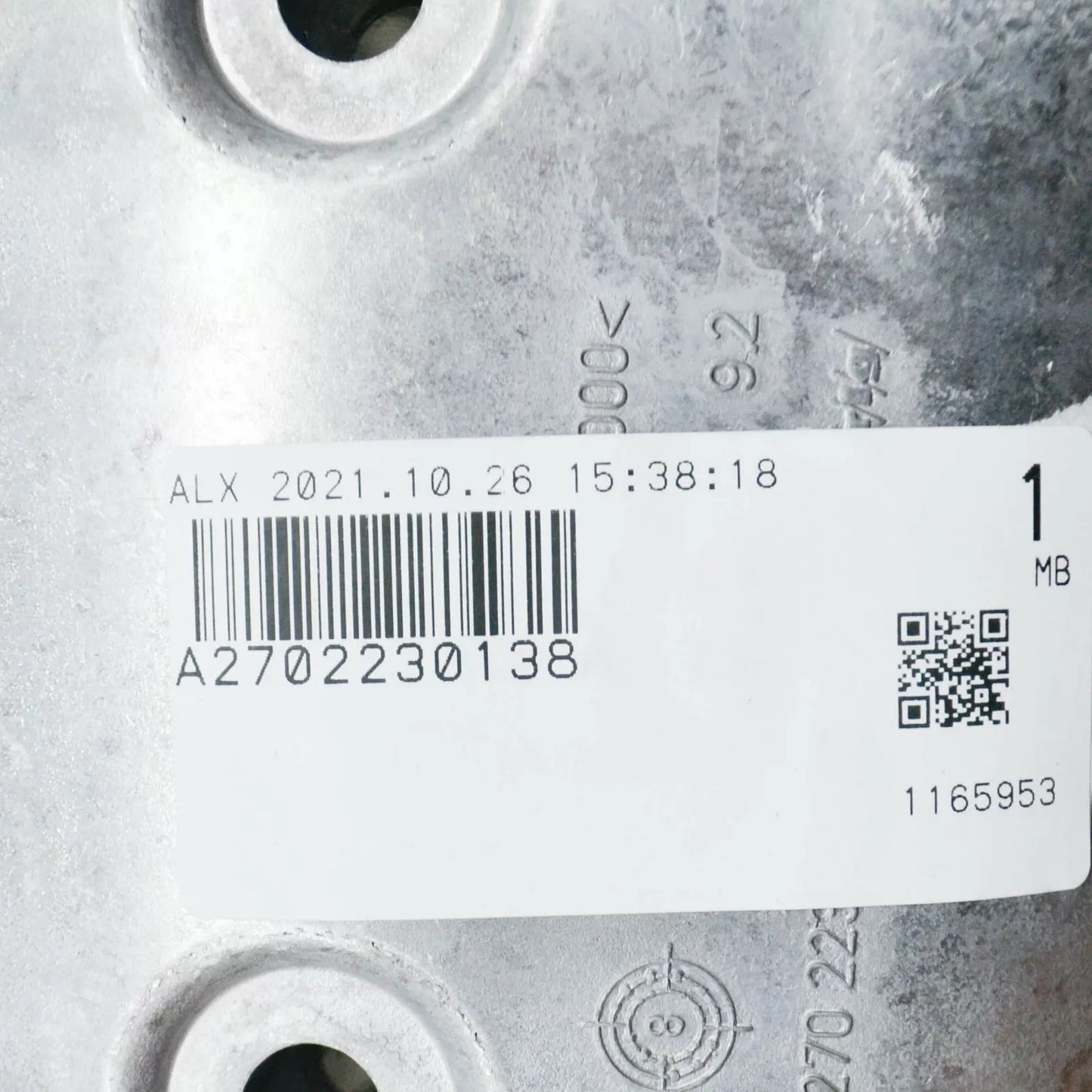 NEW MERCEDES-BENZ CLA C117 ENGINE REAR BOTTOM RIGHT SUPPORT A2702230138 ORIGINAL