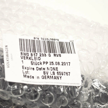 NEW AUDI A4 B9 FRONT LEFT A PILLAR TRIM 8W0867233GRV8 2017 5140992 ORIGINAL