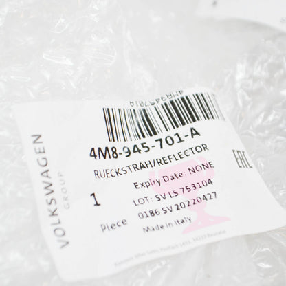 NEW AUDI Q8 4MN REAR LEFT BUMPER REFLECTOR 4M8945701A ORIGINAL