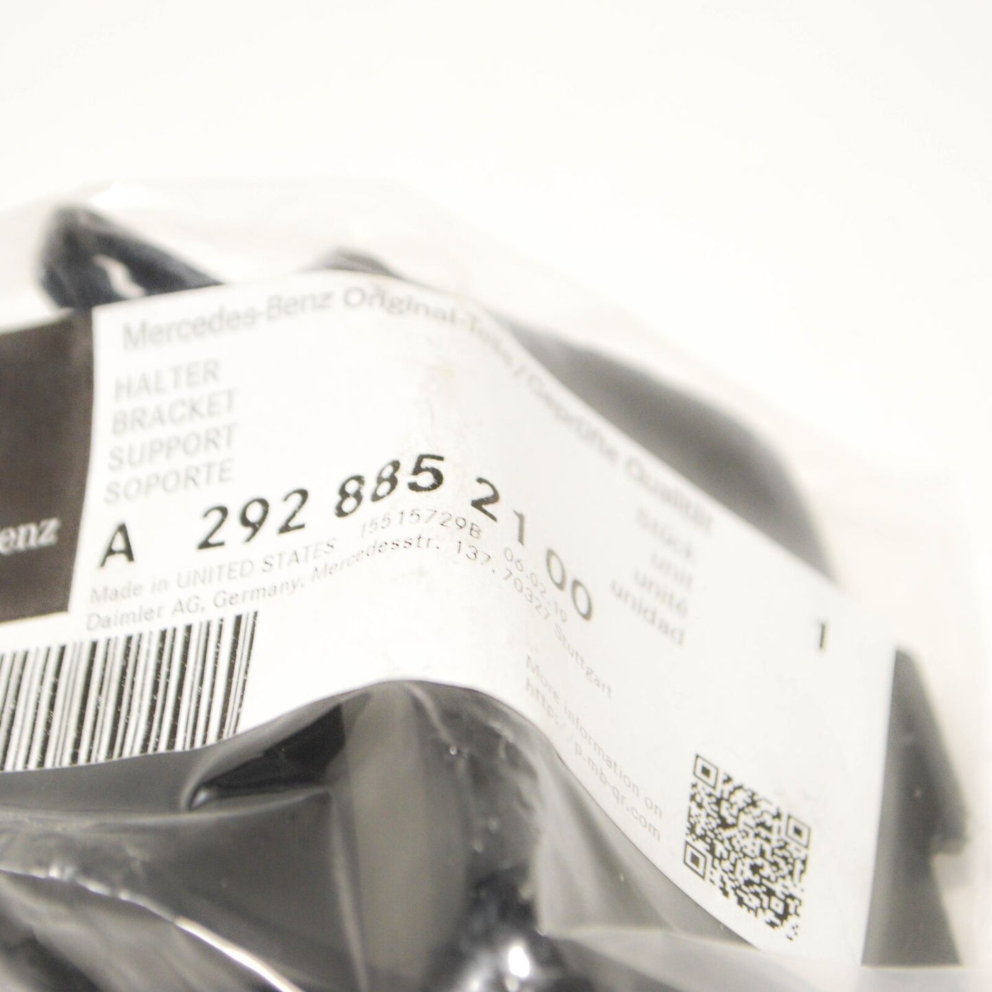 NEW MB GLE W166 TOW HOOK EYE CAP BRACKET A2928852100 ORIGINAL