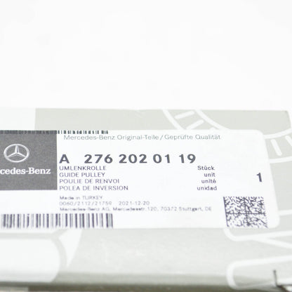 NEW MERCEDES-BENZ GLE W166 WATER PUMP HOUSING PULLEY A2762020119 ORIGINAL