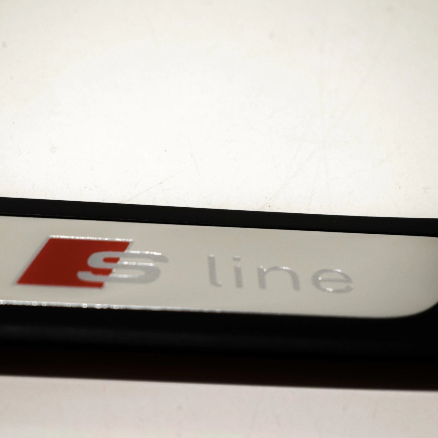 NEW AUDI A6 C7 LEFT REAR DOOR SILL STRIP S-LINE 4G0853375B9B9