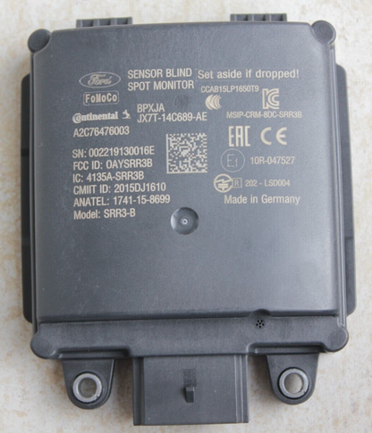 new ford focus mk4 rear blind spot sensor assy 2346604 jx7t-14c689-ae original
