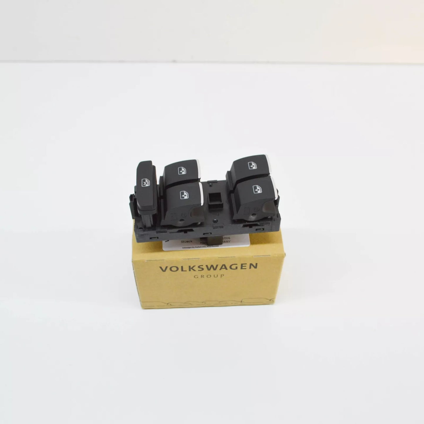 NEW VW GOLF MK7 FRONT LEFT DOOR WINDOW SWITCH LHD 5G0959857EWZU ORIGINAL