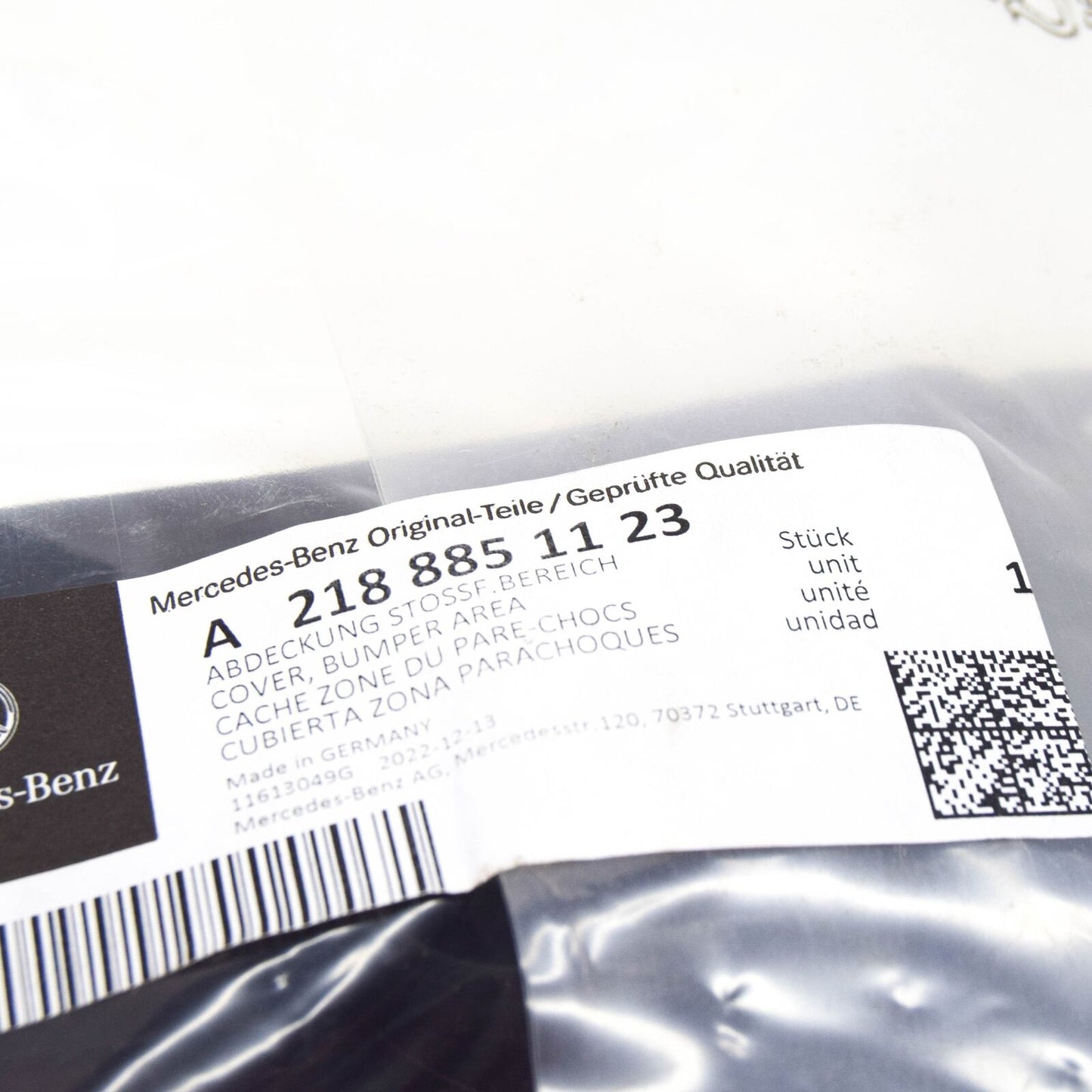 NEW MERCEDES-BENZ CLS C218 AMG FRONT BUMPER LEFT COVER A2188851123 ORIGINAL