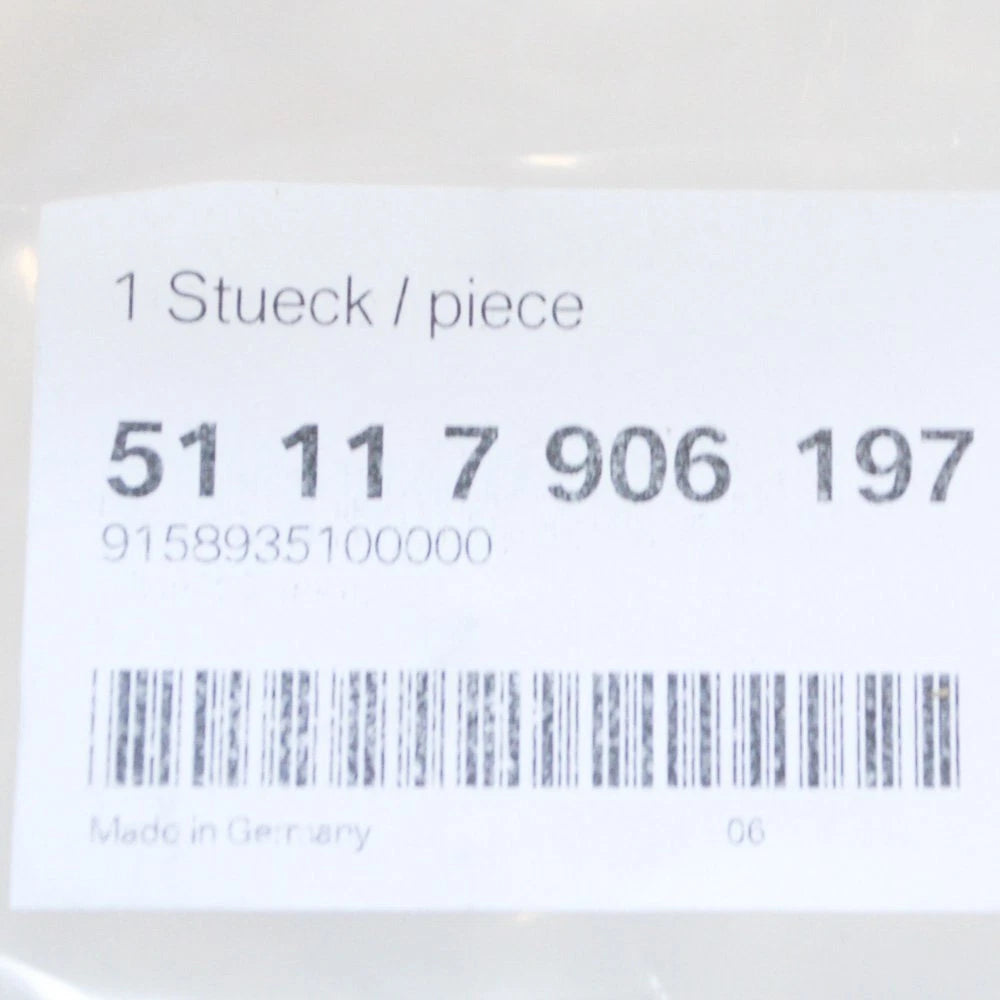 NEW BMW 5 F10 FRONT LEFT M FOG LIGHT GRILLE 51117906197 7906197 ORIGINAL