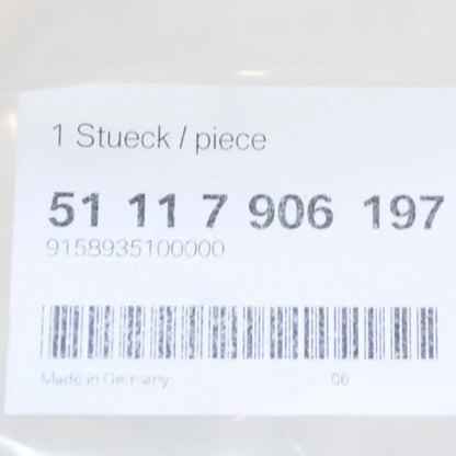 NEW BMW 5 F10 FRONT LEFT M FOG LIGHT GRILLE 51117906197 7906197 ORIGINAL