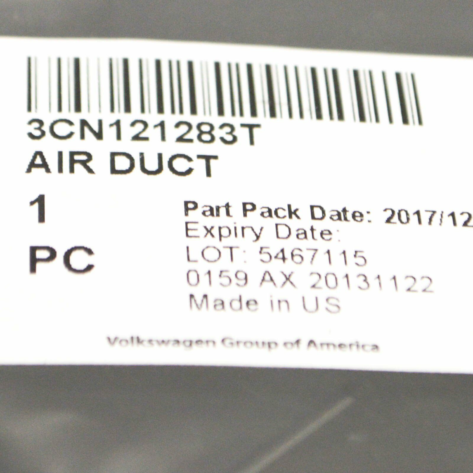 NEW VOLKSWAGEN ATLAS R-LINE RADIATOR SUPPORT BAFFLE RIGHT 3CN121283T ORIGINAL