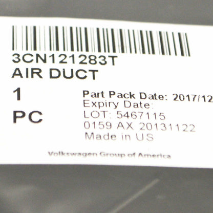 NEW VOLKSWAGEN ATLAS R-LINE RADIATOR SUPPORT BAFFLE RIGHT 3CN121283T ORIGINAL