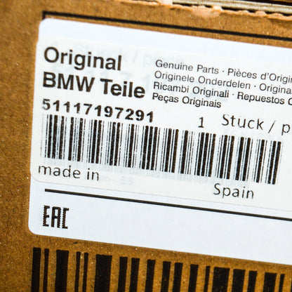 NEW BMW 7 F04 FRONT BUMPER LEFT MOLDING TRIM 51117197291 7197291 2012 ORIGINAL
