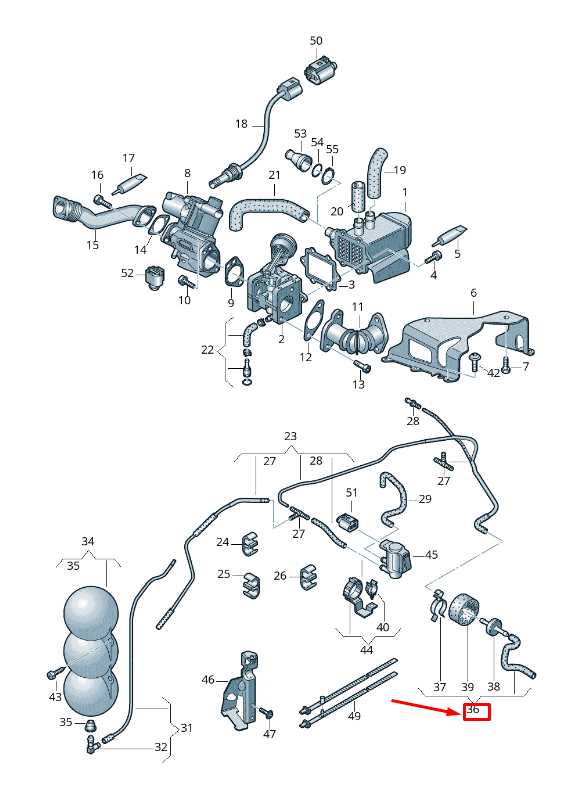 new audi a4 avant b8 vacuum system vacuum hose 059131055a original