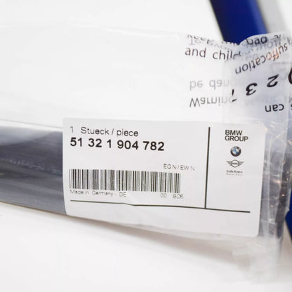 NEW BMW 3 COUPE E30 FRONT RIGHT ONE-PIECE WINDOW GUIDE 51321904782 ORIGINAL