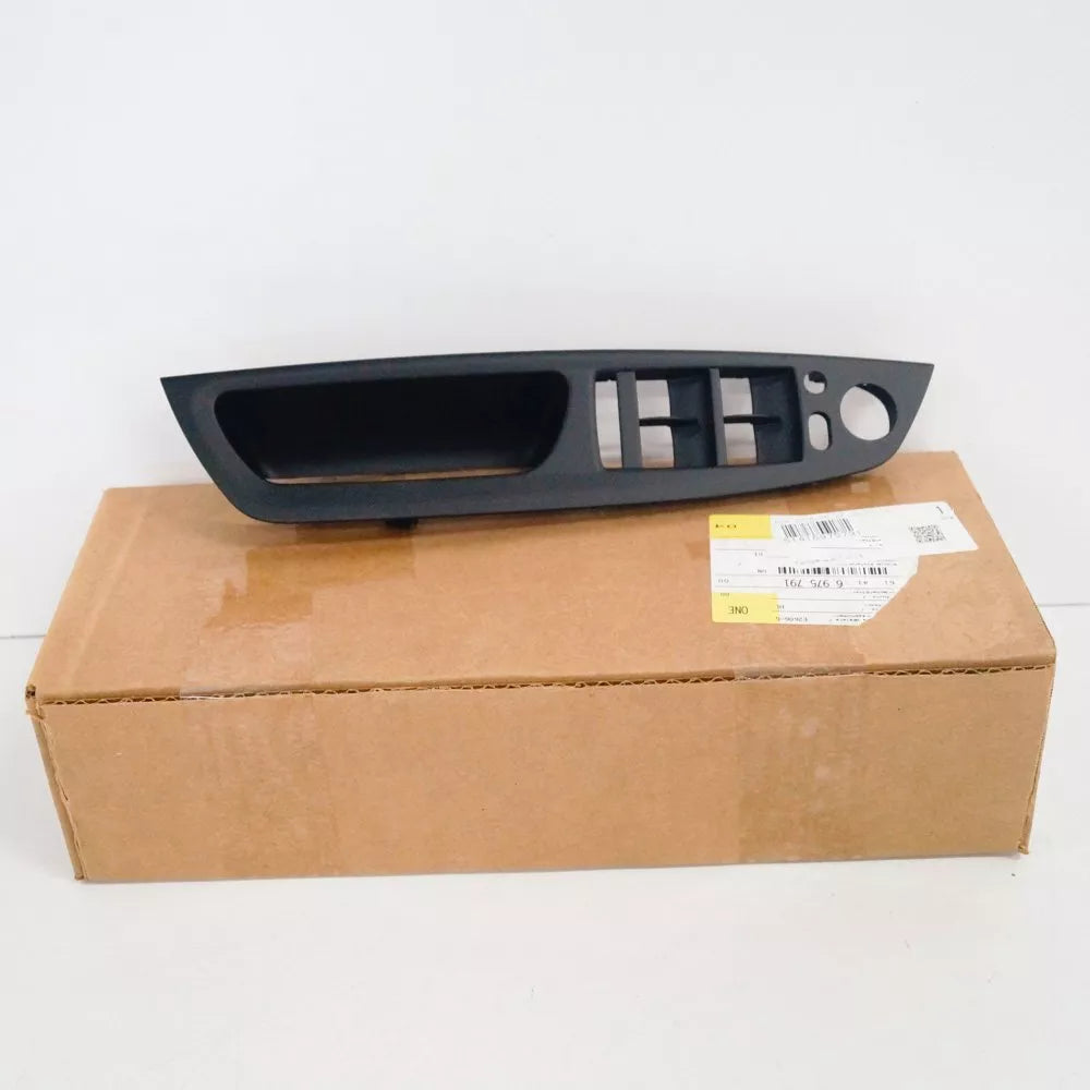 NEW BMW X6 E72 FRONT LEFT MAIN SWITCHES TRIM 51416975791 6975791 LHD ORIGINAL