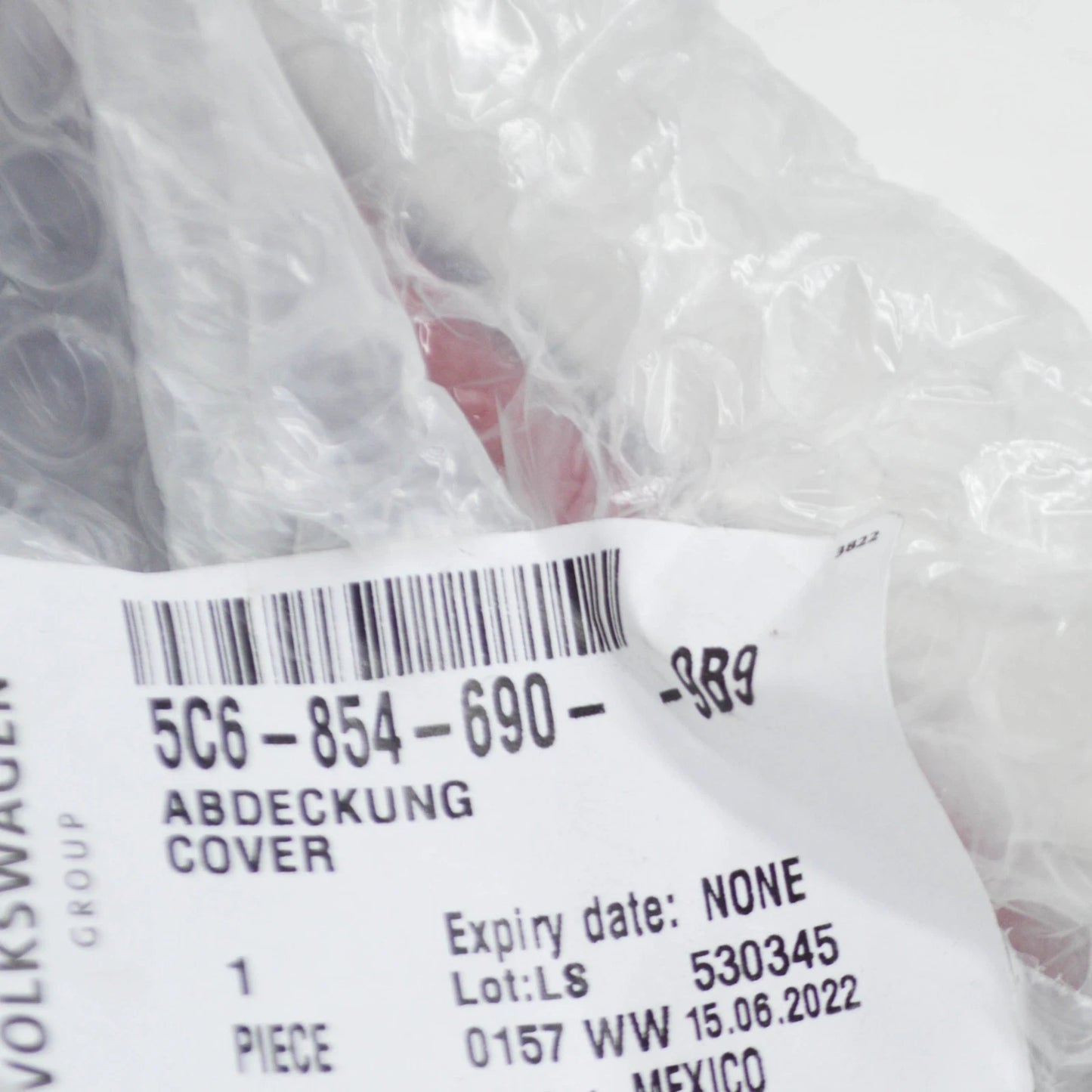 NEW VW JETTA A6 MK6 REAR RIGHT BUMPER SIDE PANEL TRIM COVER 5C68546909B9