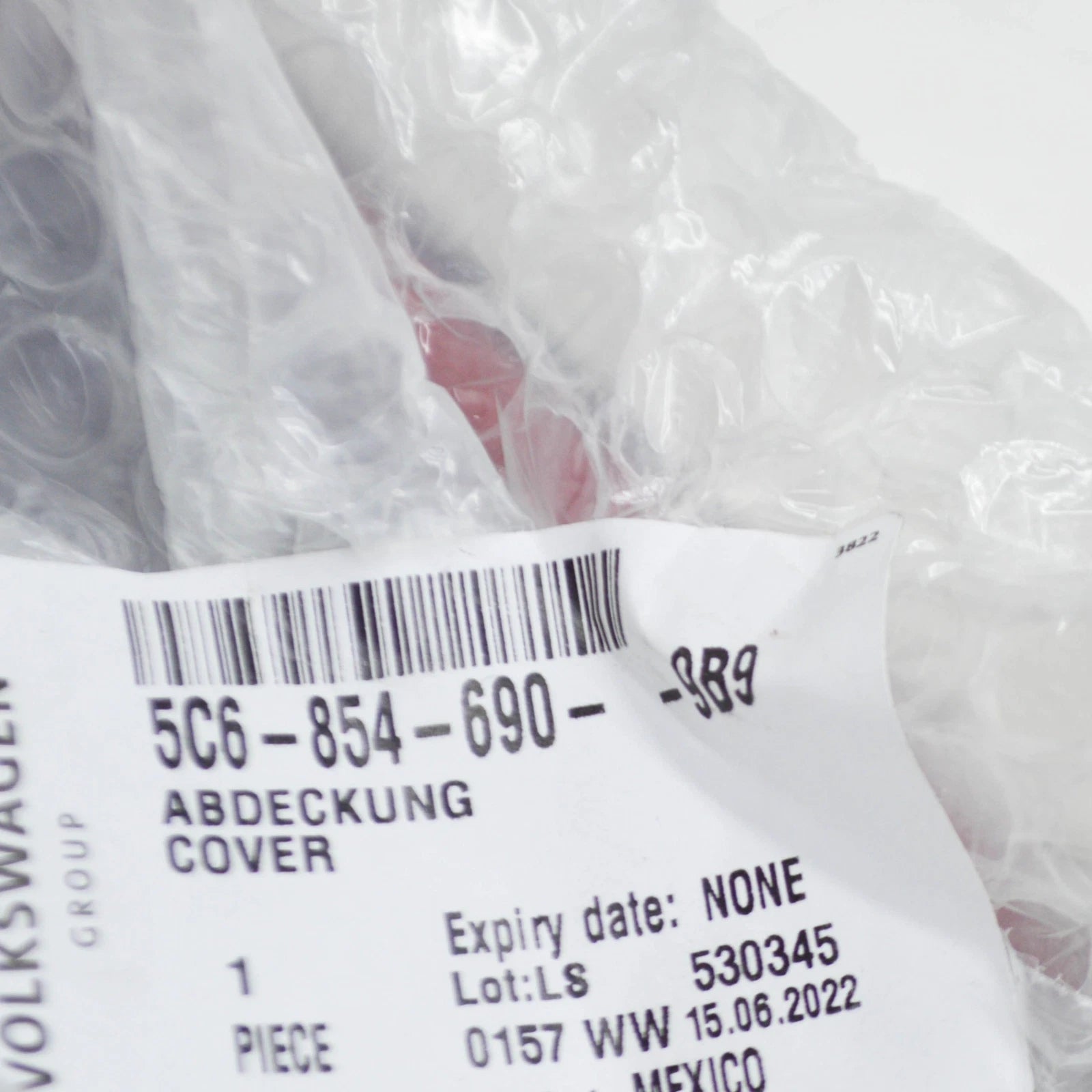 NEW VW JETTA A6 MK6 REAR RIGHT BUMPER SIDE PANEL TRIM COVER 5C68546909B9