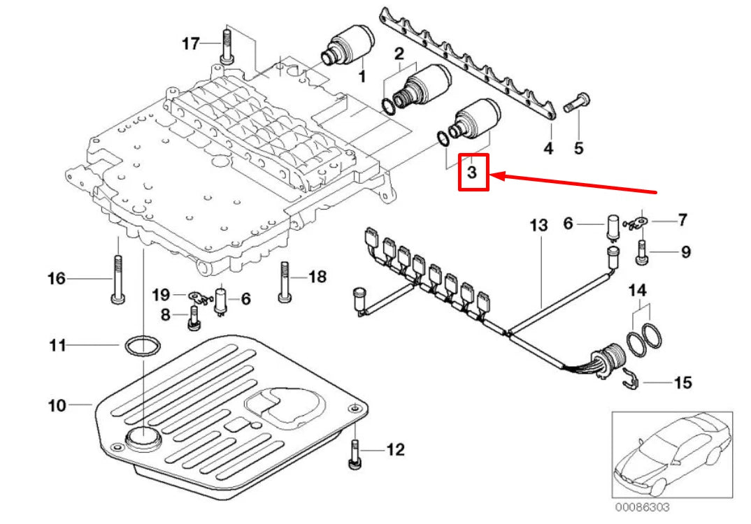 NEW BMW X5 E53 FUEL PRESSURE REGULATOR 1423718 24341423718 ORIGINAL