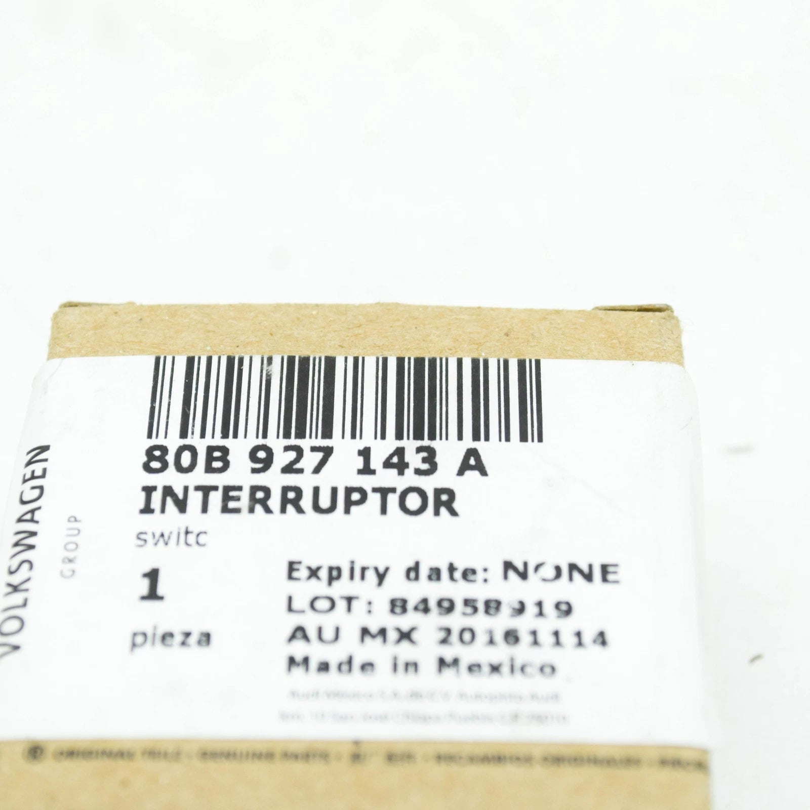 NEW AUDI Q5 FY CONSOLE TRIM PANEL CAP LHD 80B927143A ORIGINAL