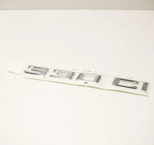 NEW BMW E46 TRUNK LID CHROME 330CI EMBLEM BADGE LOGO SIGN 7004688 51147004688
