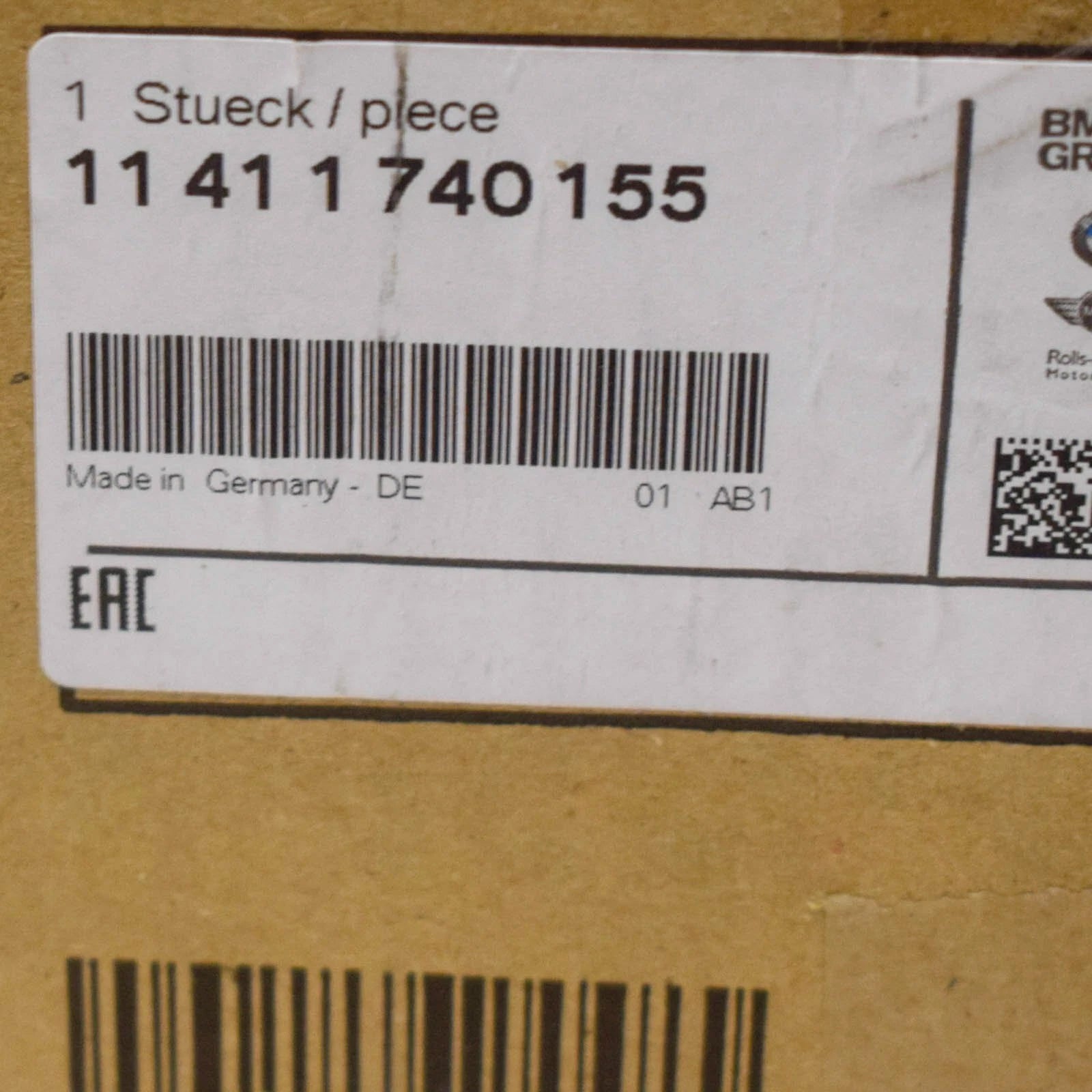 NEW BMW 5 E34 OIL PUMP 11411740155 ORIGINAL