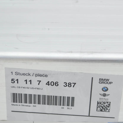 NEW BMW X1 F48 LEFT CRASH BAR ABSORBER 51117406387 7406387 ORIGINAL