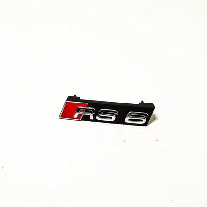NEW AUDI RS6 C7 FRONT GRILLE EMBLEM GRILLE 4G0853736D2ZZ ORIGINAL