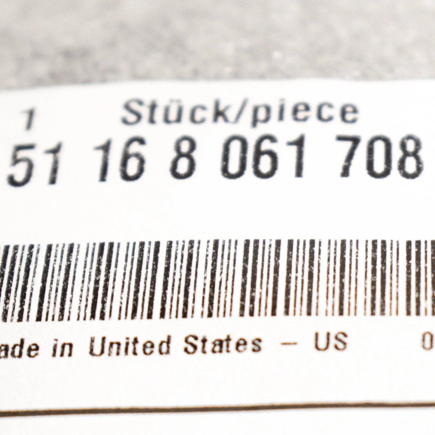 NEW BMW X5 F85 FRONT RIGHT WING MIRROR COVER 51168061708 8061708 M ORIGINAL