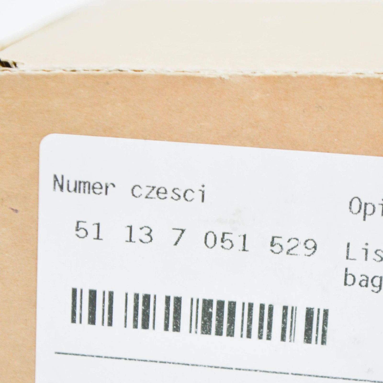 NEW BMW 5 E39 TOURING TRUNK LID GRIP WITH KEY BUTTON CHROM 51137051529 ORIGINAL