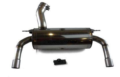 new bmw 3 f30 exhaust silencer muffler m performance 18302406953 original