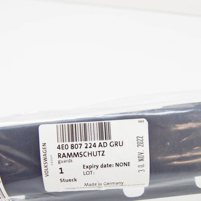 NEW AUDI A8 4E D3 FRONT RIGHT PRIMED BUMPER GUARD 4E0807224ADGRU ORIGINAL
