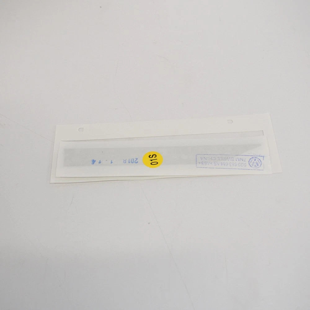 NEW VOLKSWAGEN GOLF MK7 5G LEFT FENDER GTI STICKER LOGO 5G0853688ASJZQ ORIGINAL