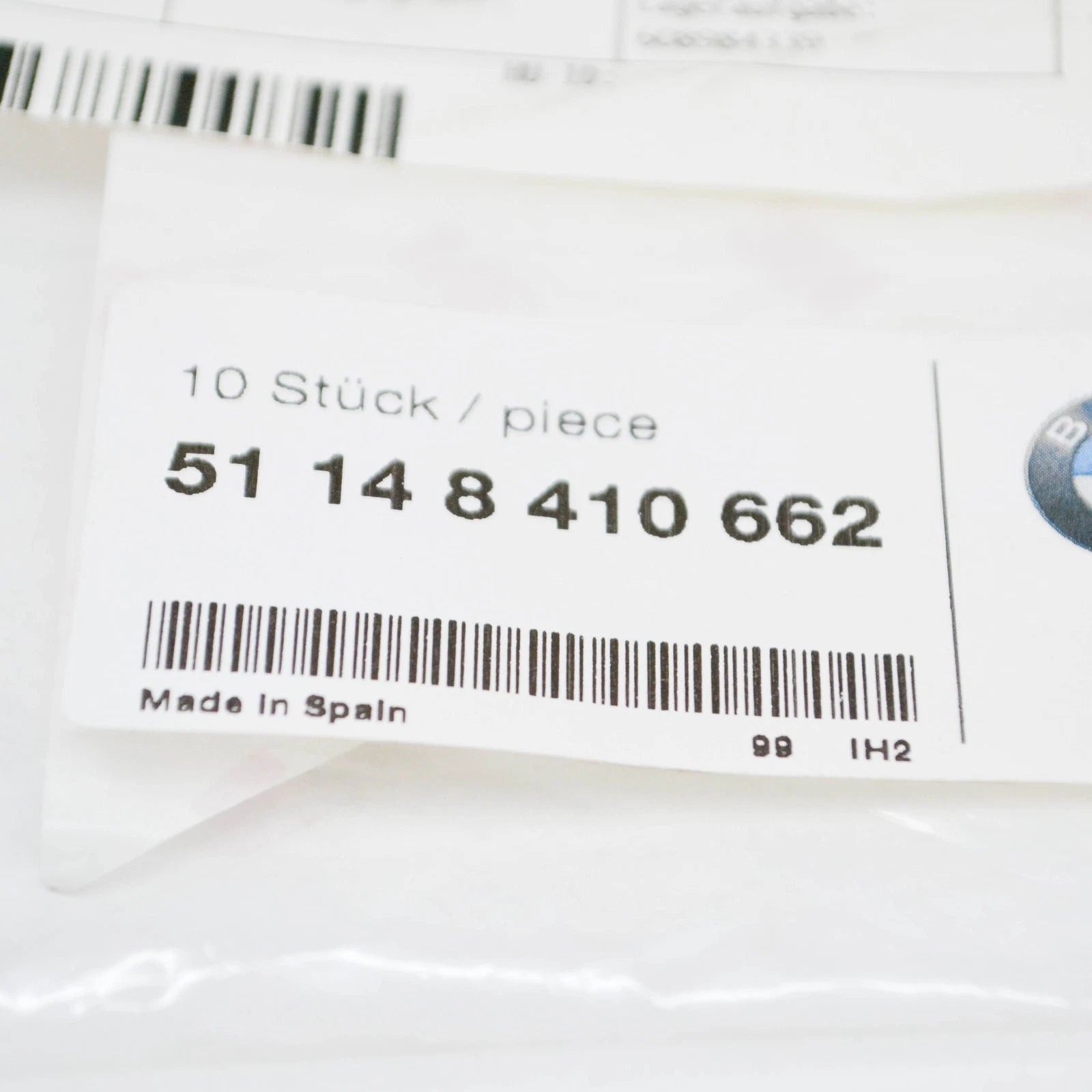 NEW BMW 3 COMPACT E36 RIGHT PROTECTION FOIL 51148410662 8410662 ORIGINAL