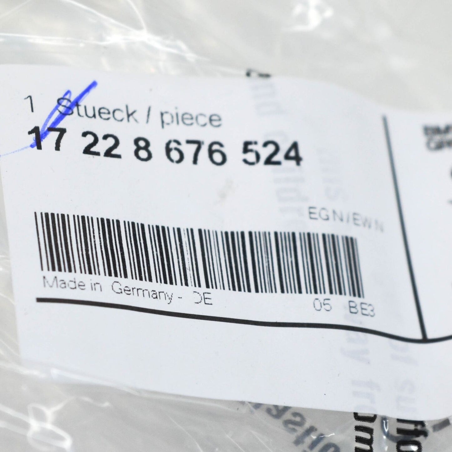 new mini clubman f54 lci transmission oil cooler flow line 17228676524 original