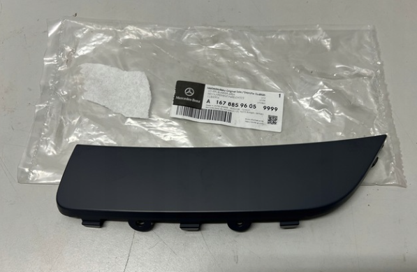 new mercedes-benz gls x167 front right bumper side trim a16788596059999 original