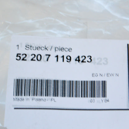 new bmw x3 f25 rear seat safety belt lock panel 52207119423 original