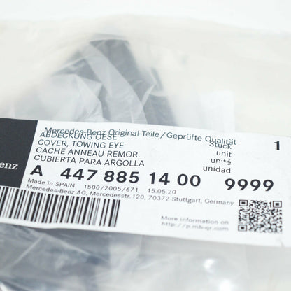 NEW MB VITO FURGON W447 FRONT BUMPER TOW HOOK EYE COVER A44788514009999 ORIGINAL