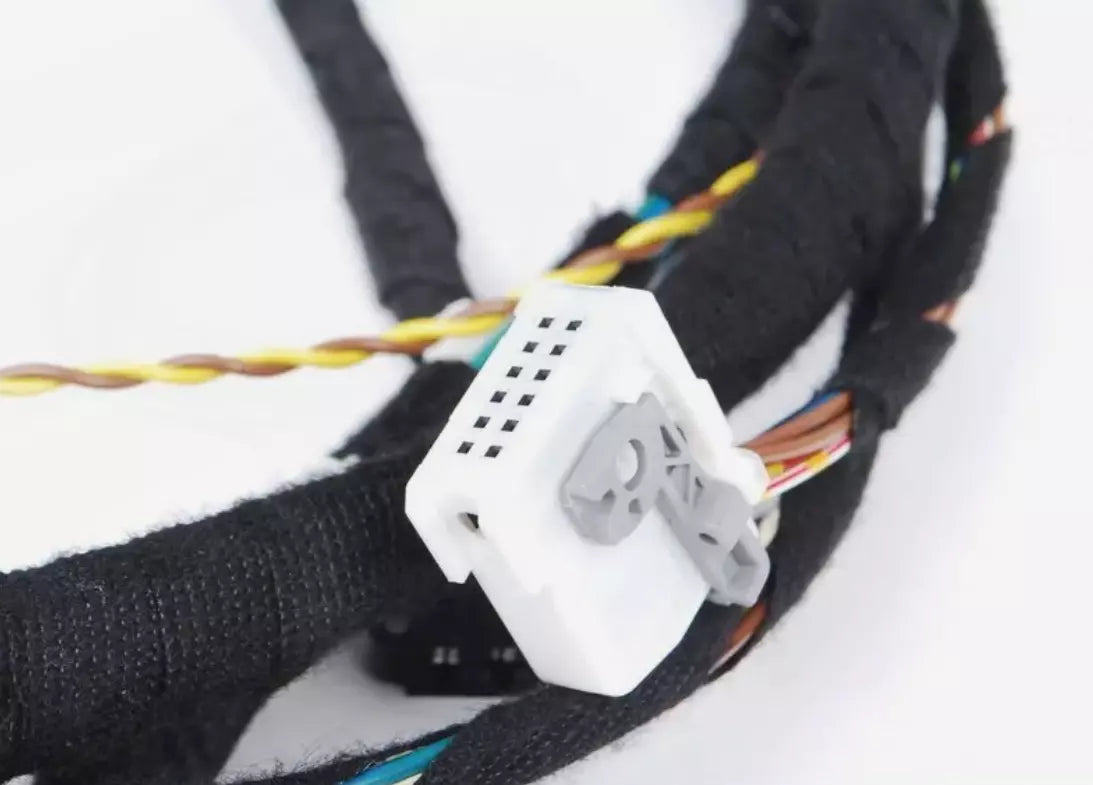 NEW BMW 3 E46 FRONT LEFT DOOR WIRING HARNESS 61126913076 6913076 ORIGINAL