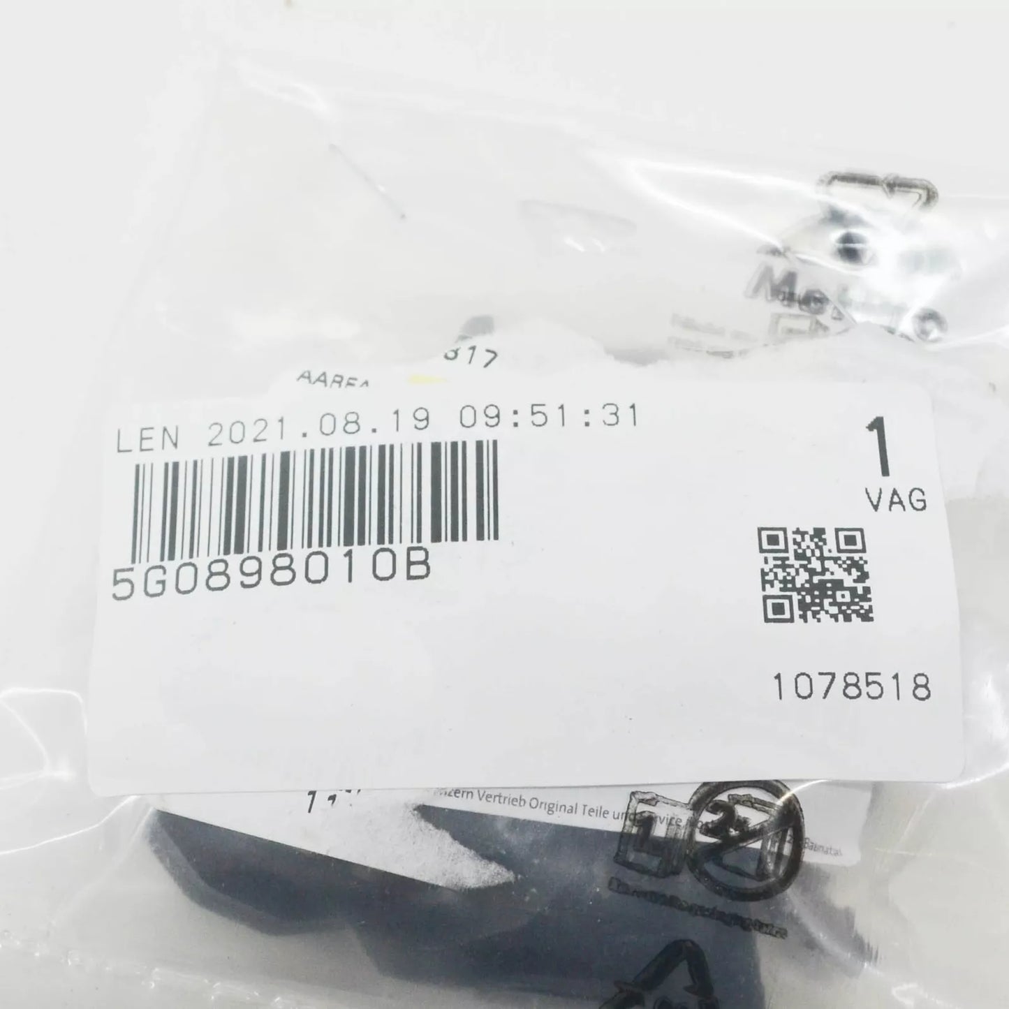 NEW VOLKSWAGEN GOLF MK7 GLOVE COMPARTMENT HARDWARE PARTS KIT 5G0898010B ORIGINAL