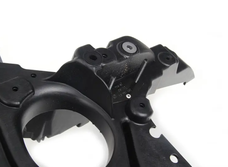 new vw touareg 7l coolant radiator lock carrier with mounting 7l0805594r