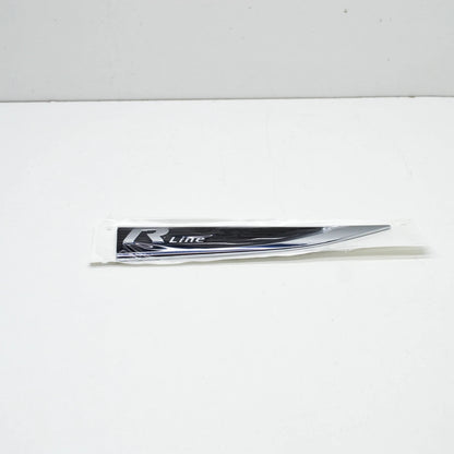 NEW VW JETTA MK7 WING RIGHT MANUFACTURER BADGE R-LINE 17A853688GDPJ