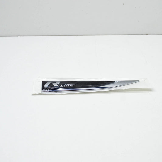 NEW VW JETTA MK7 WING RIGHT MANUFACTURER BADGE R-LINE 17A853688GDPJ