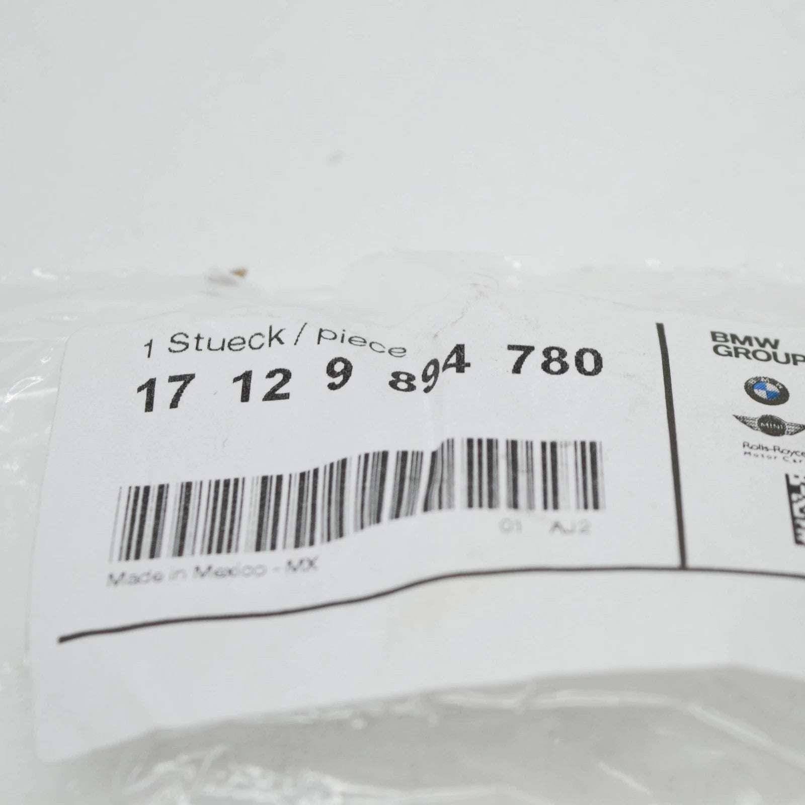 NEW BMW X6G06 ELECTRIC WATER PUMP HOSE 9894780 17129894780 ORIGINAL