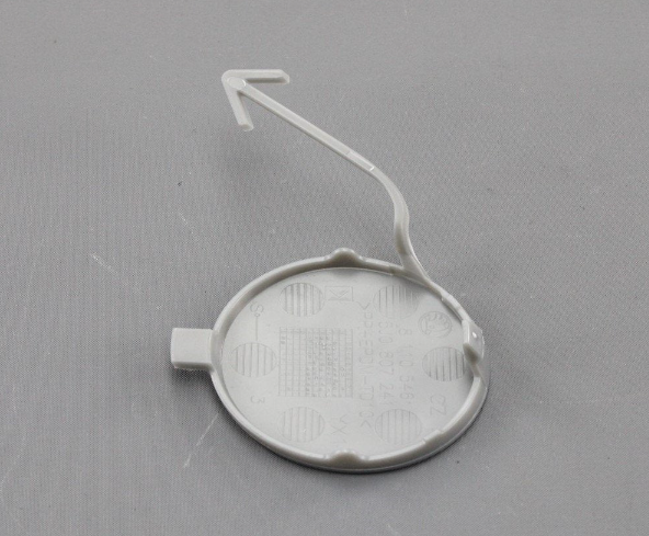 new skoda fabia mk2 54 front bumper towing eye cover cap 5j0807241 original